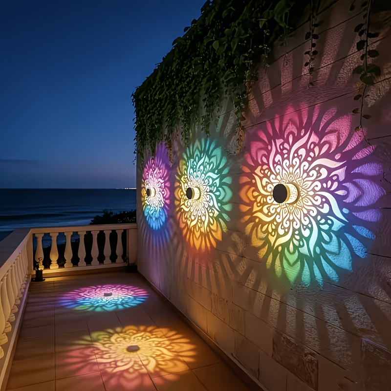 Outdoor Lighting Waterproof - 1/2/4 упаковки солнечных светильников для забора