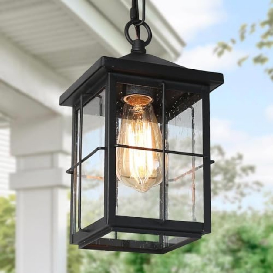 Уличный подвесной светильник в – обзор и цена Outdoor Lighting Black