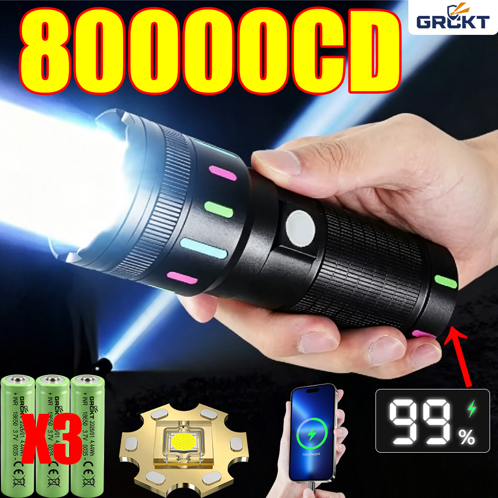 80000CD Самый мощный светодиод – обзор и цена Outdoor Lighting Black