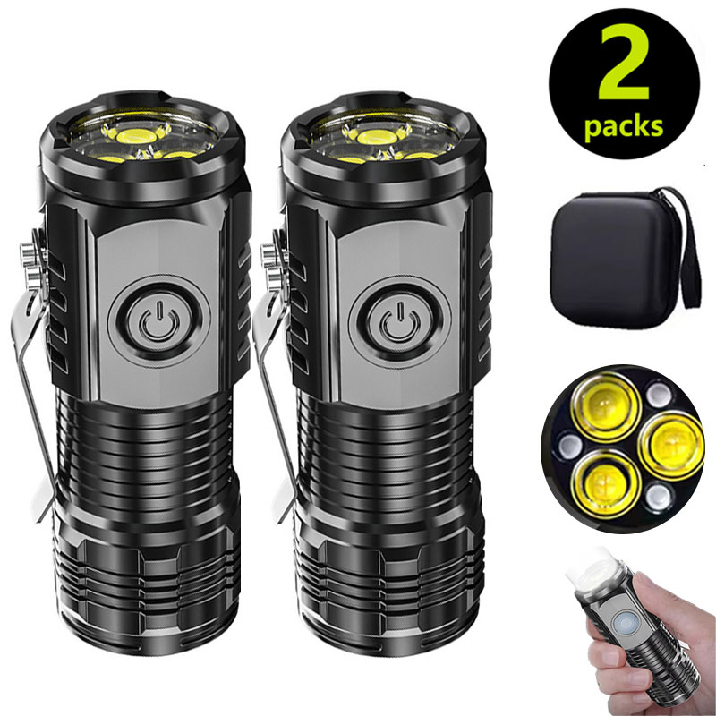 Мини-3светодиодный фонарик с з – обзор и цена Outdoor Lighting Black